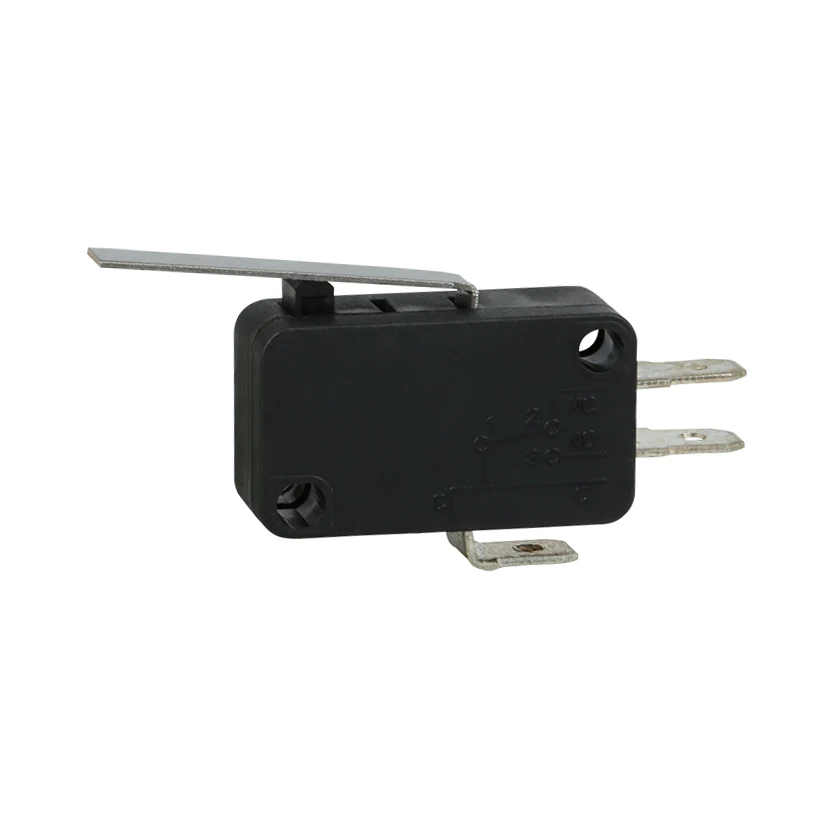 16A black color micro switch