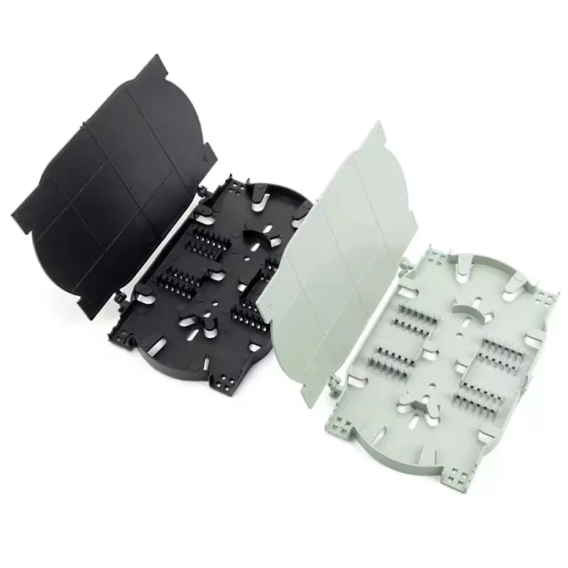 RENEW-1024 factory price 24 core ABS ODF tray fiber optic splicing tray with cover