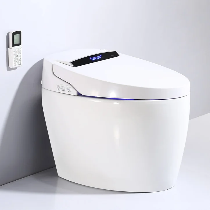 New arrival washroom automatic toilet bowl bathroom intelligent commode wc ceramic smart toilet
