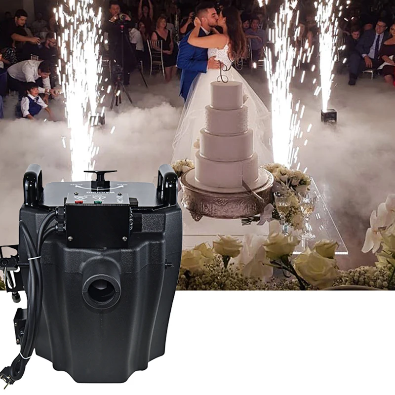 Music Weddings Party Dance Stage Decoration Dry Ice Fog Machine 3500W Luxury Dry Ice Blasting Machine