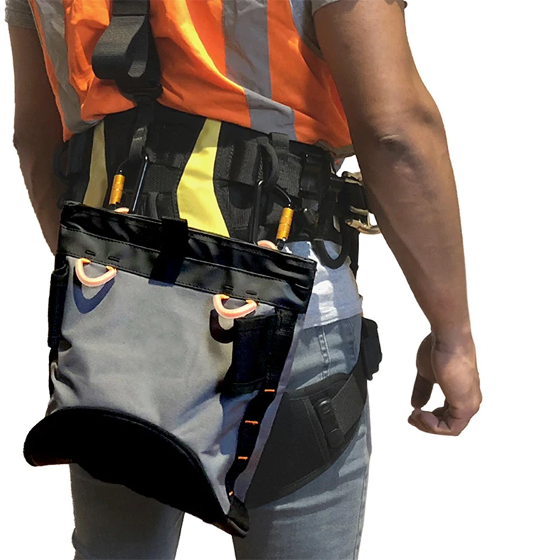 Custom Working At Height Utility Tools Belt Durable Tarpaulin Multi Pockets Tool Bag Waist