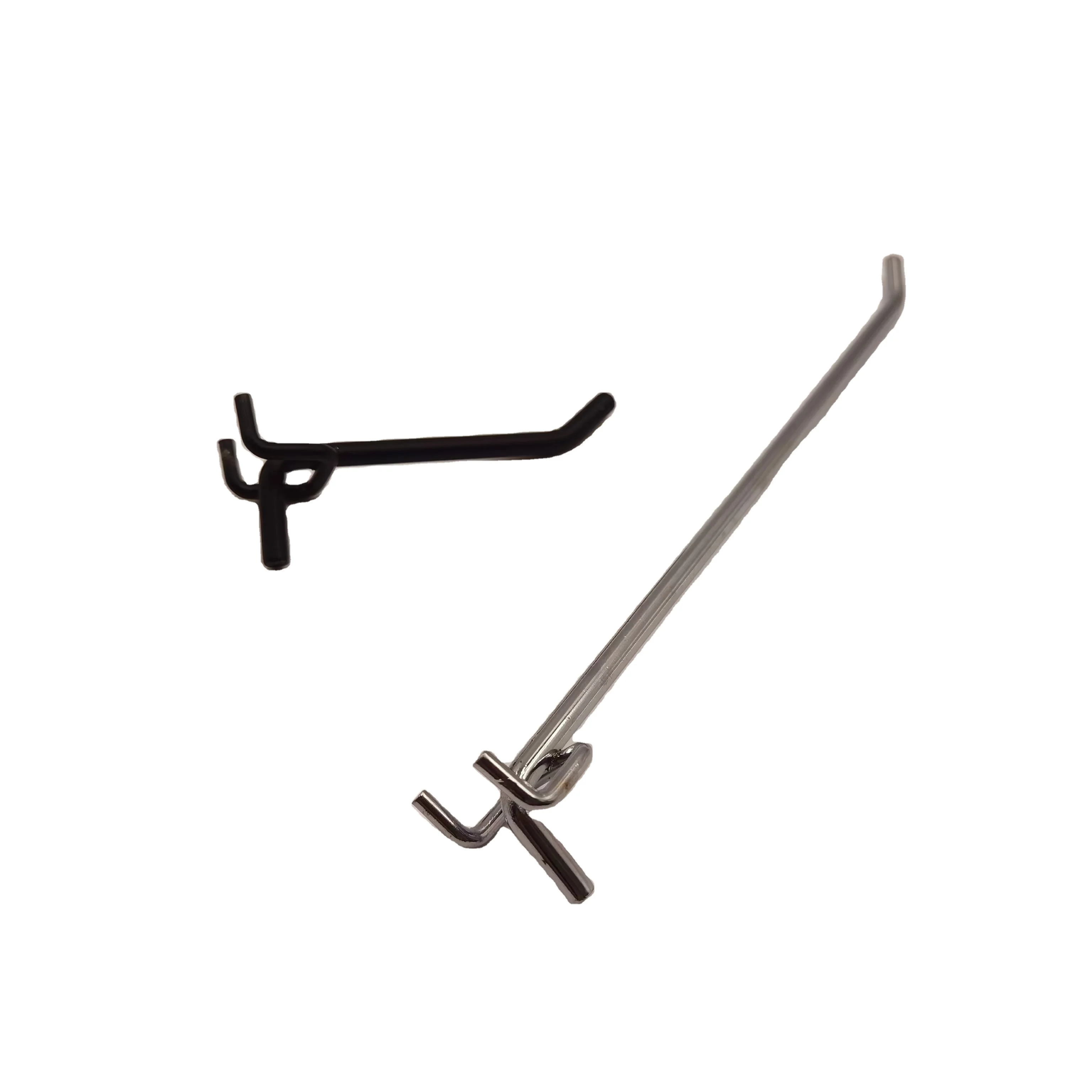 Hot Sale Metal iron wire pegboard hook chrome plated hooks for hanging