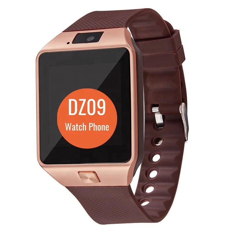 hot sale DZ09 smart watch phone  high quality dz09 smart watch with SIM card and camera low prices dz09