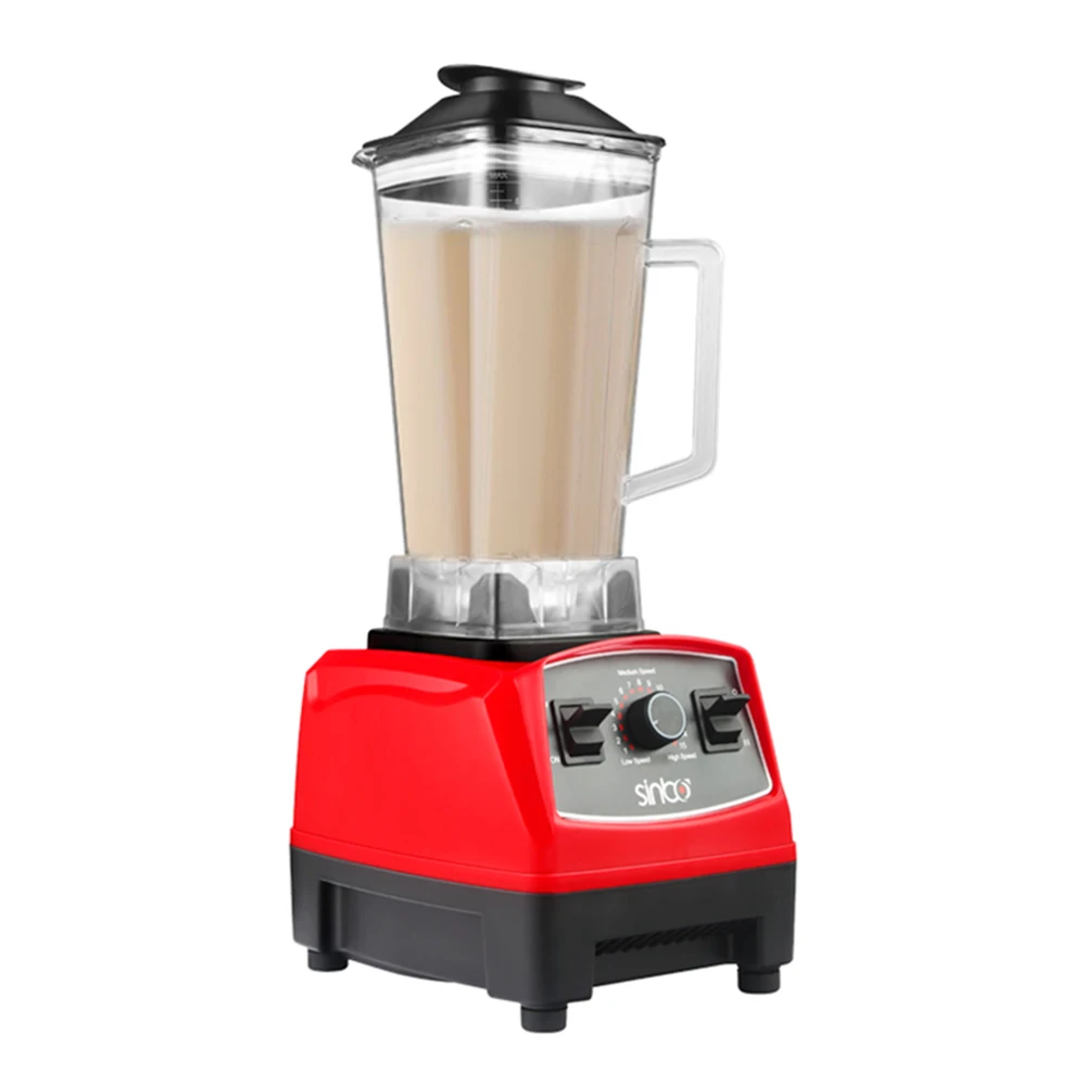 commercial Grade Timer Blender Mixer Heavy Duty Automatic Fruit Juicer Food Processor Ice Crusher Smoothies 4500W