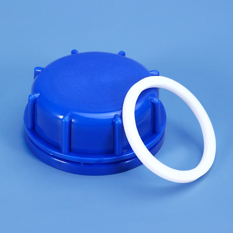 UMETASS  Professional Quality Coupling Ibc 60mm Plastic Lid Dust Cover With HDPE Gasket For 20-30L Jerry C