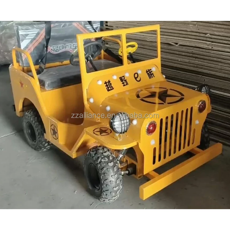 amusement battery car children battery jeep commercial park renting forward and backward good quality