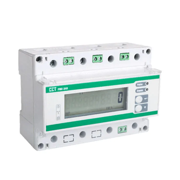 CET PMC-340 Cheap Three Phase Four Wire  Rs485 Modbus Directional Din Rail Kwh Energy Meter