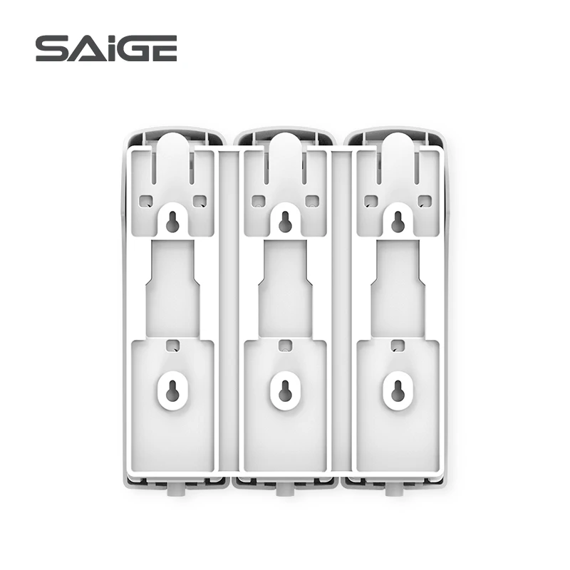 Factory Price ABS Plastic Triple Liquid Soap Dispenser 3 In 1 Soap Dispenser