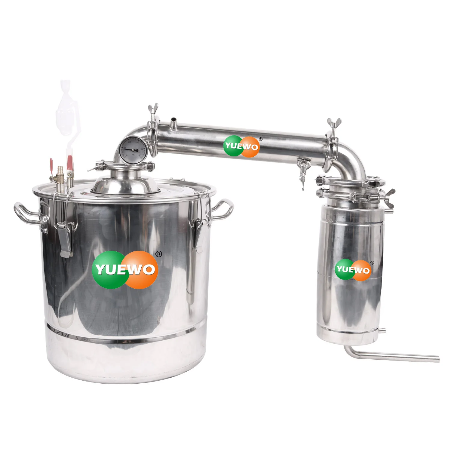 70L Alcohol Distillation Micro Industrial Home Beer Brewing Equipment