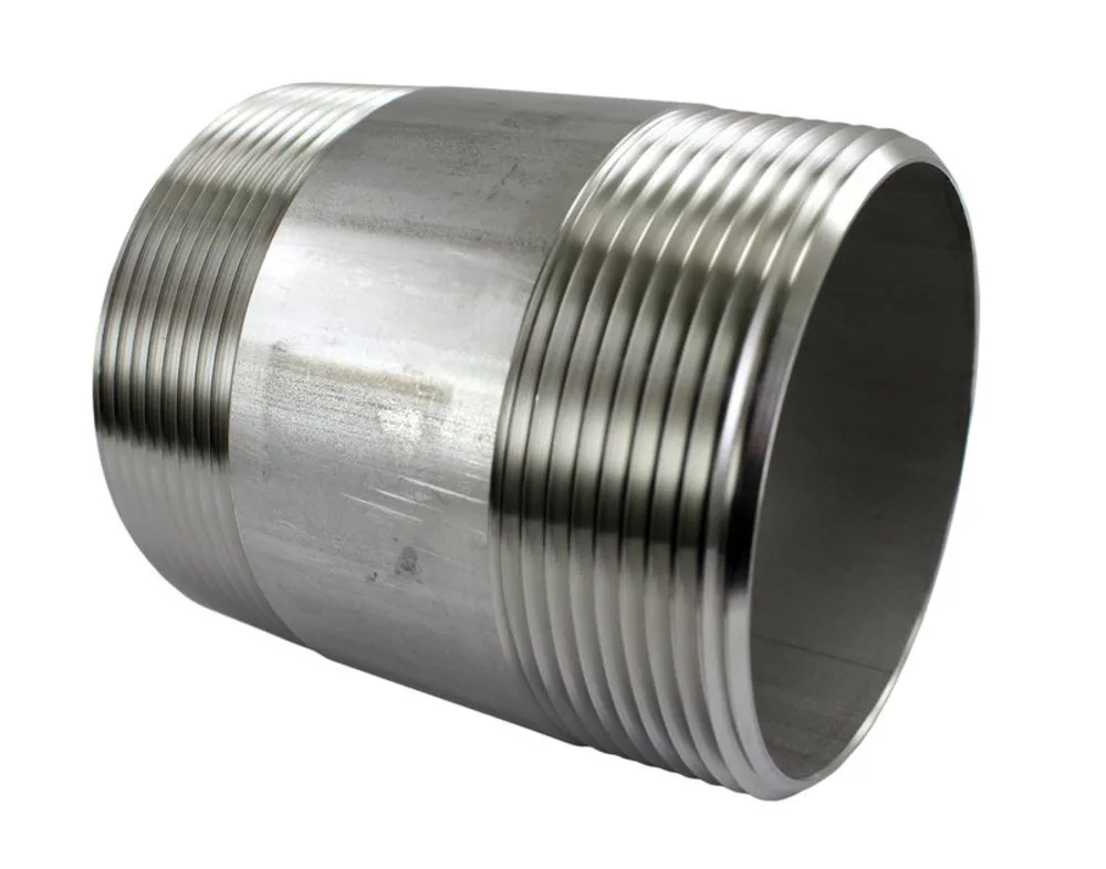 Top quality custom double thread electroplate galvanization steel male female fitting adapter