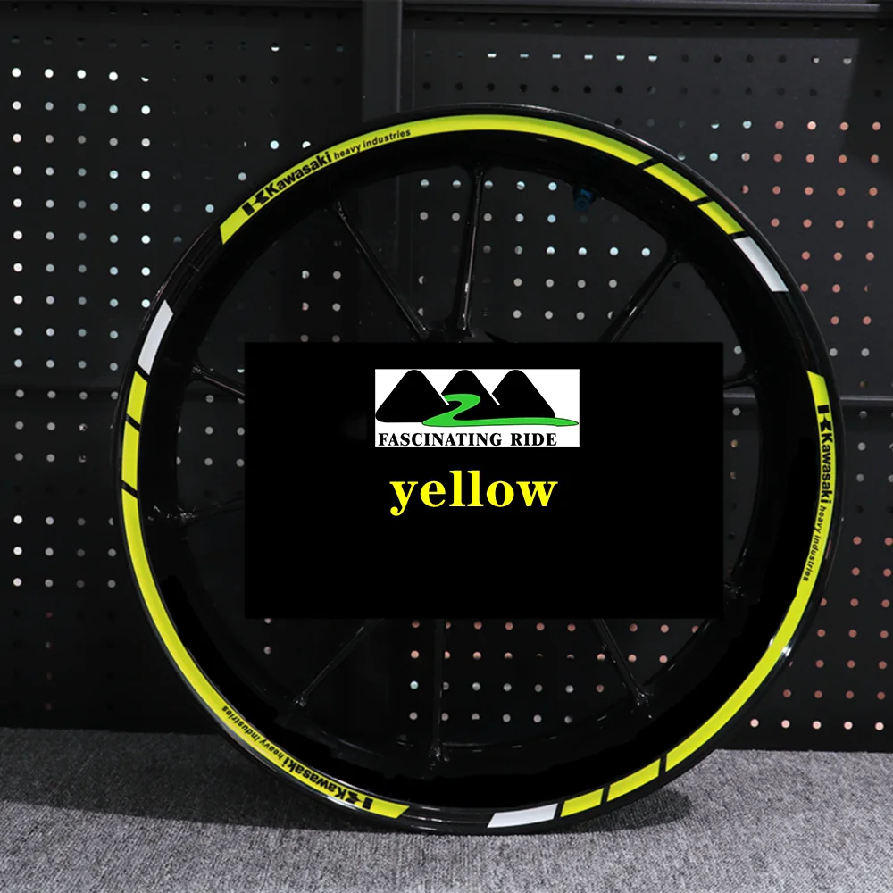 Лидер продаж 2020, водостойкая мотоциклетная наклейка на колесо, Солнцезащитная и устойчивая к царапинам мотоциклетная наклейка для ka-wasaki