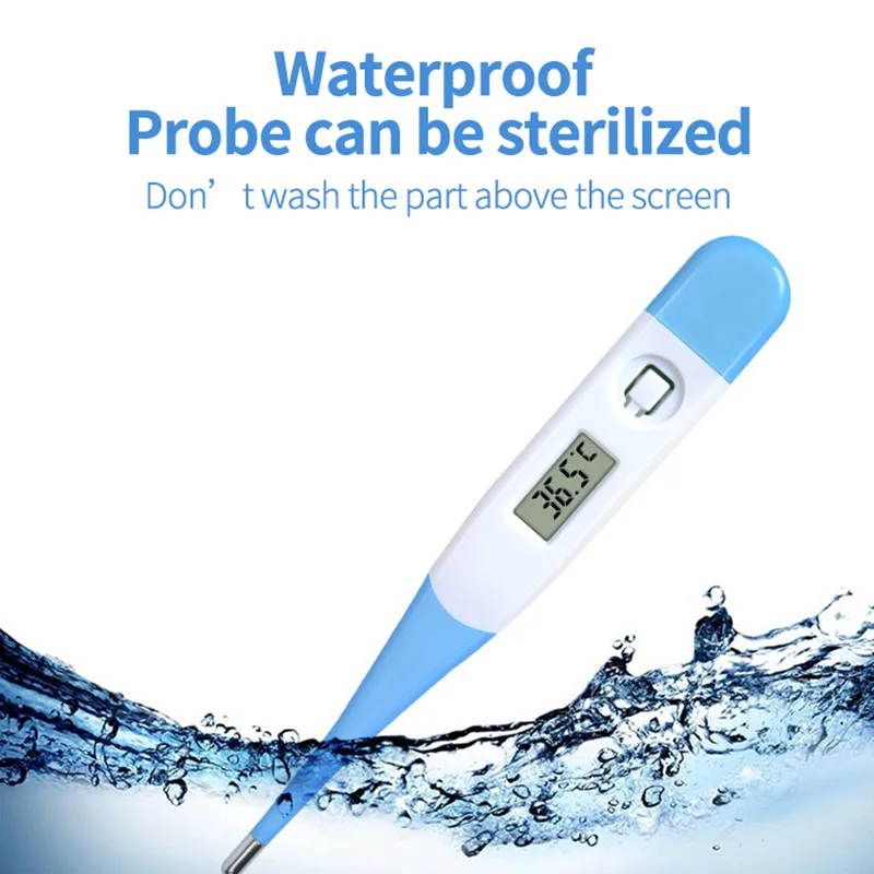 Made in China instant read thermometer Mini lcd Electronic Digital Soft Probe Thermometer