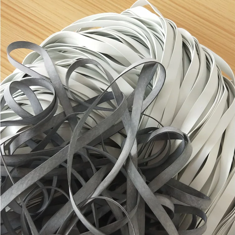 pure white rubber tapes