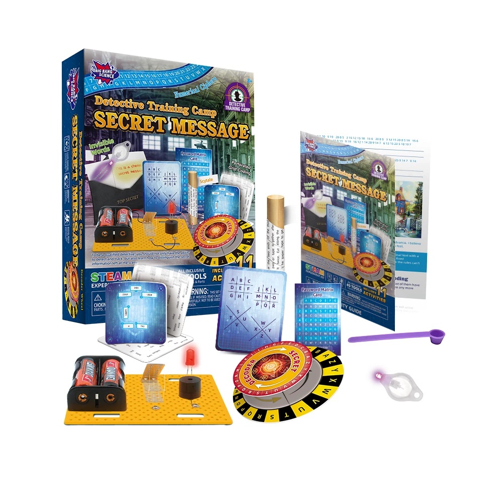 Toy Ultimate Spy Kit Spy Science Secret Messages Set for Boys Girls