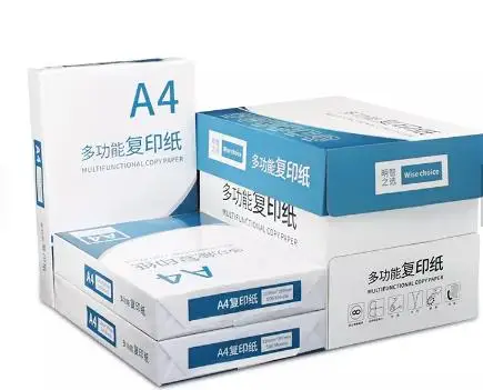 manufacturer 70 gsm/80 gsm A4 printing copy paper and High quality A4 paper