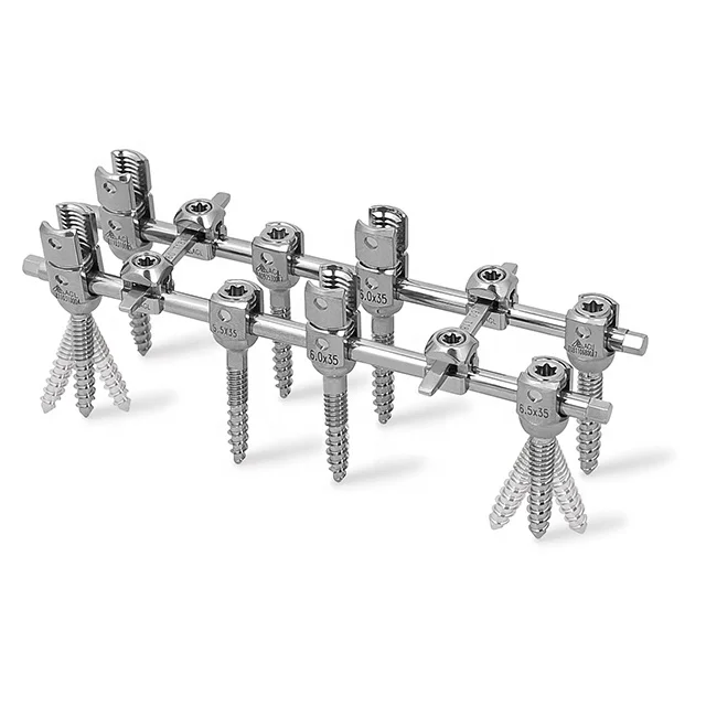 Имплантаты для позвоночника, моно-нить, полиаксиальные титановые винты для позвоночника, ортопедические имплантаты, ортопедические инструменты