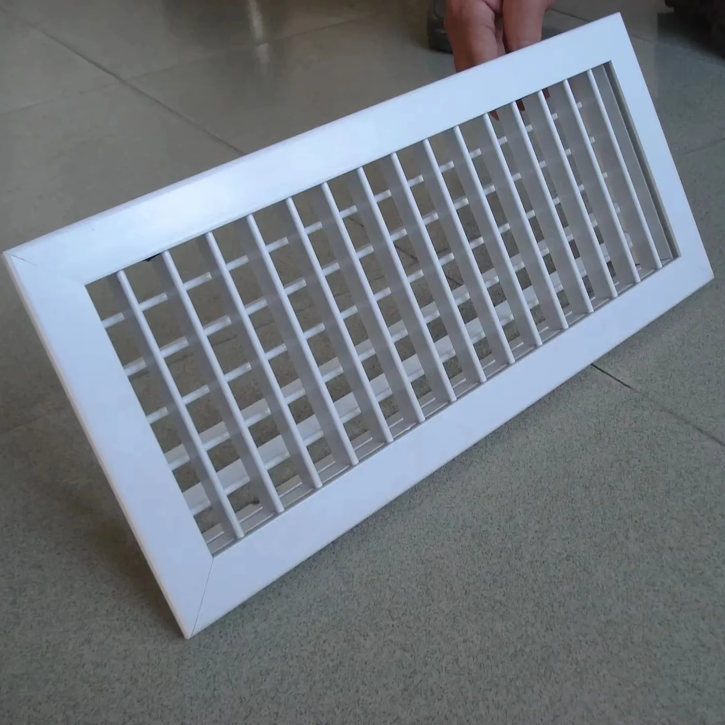 Двухслойная вентиляционная жалюзи непромокаемая часть системы HVAC вентилятор