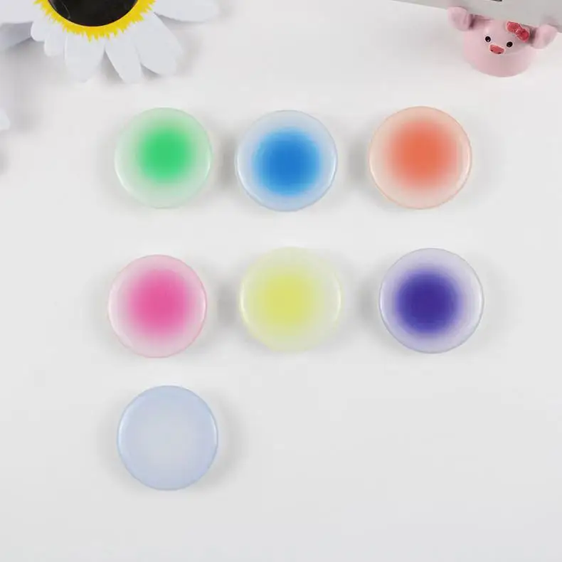 Gradient Color Phone Holder Folding Lazy Tablet Bracket Grip Stand Cellphone Socket Mobile Phone Holders