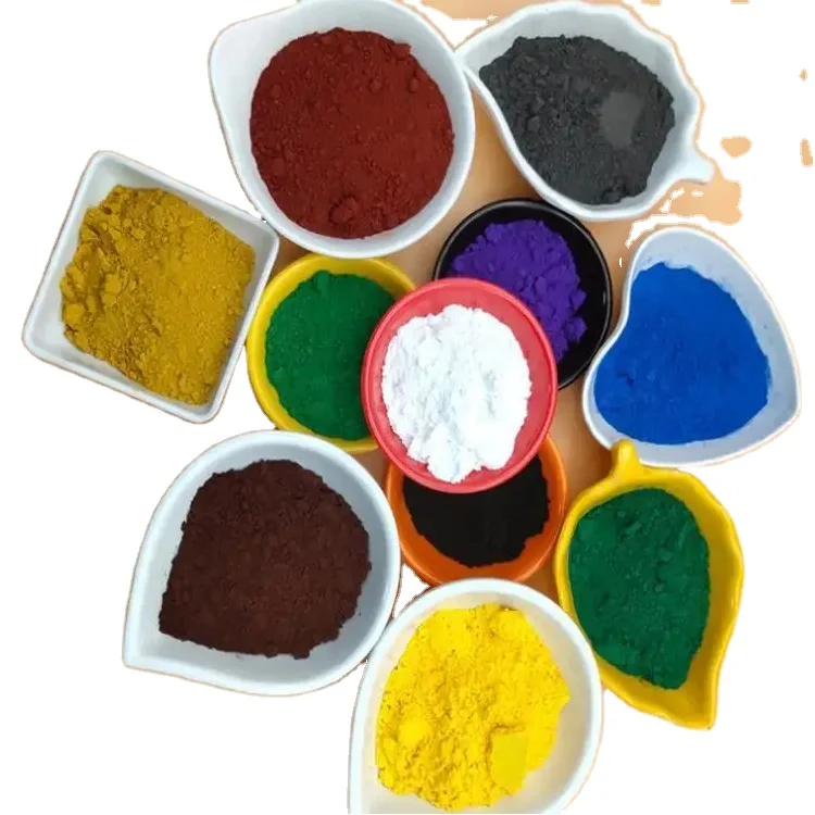 ceramic tile pigment synthetic red iron oxide 130 120 110 concrete powder manufacturer price
