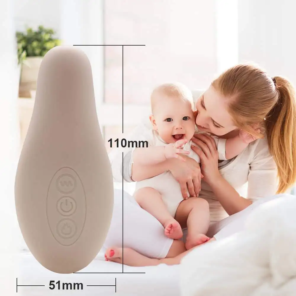 Relief Jaw Massager Tool Vibrator Sex Toys for Women Improved Milk Flow Breast Massager Breastfeeding Lactation Massagers