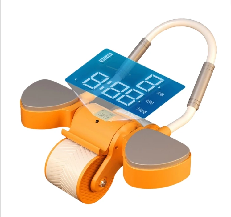 New arrival Home Gym Abdominal Roller Wheels with Elbow Support Original Exercise Training Muscle Kneeling Pad rebound ab roller