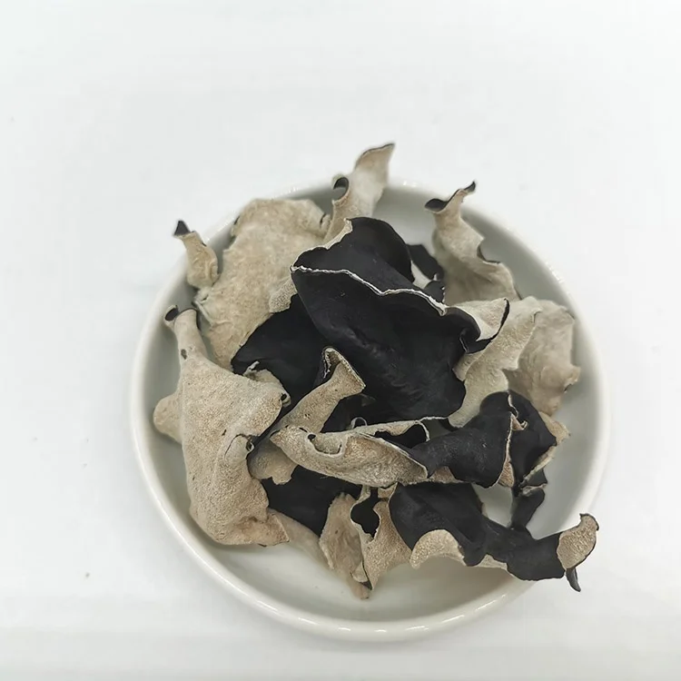 White black fungus Slice Ear Mushroom Edible Fungus Funghi Wood Ear 3-5cm Dried Black Fungus