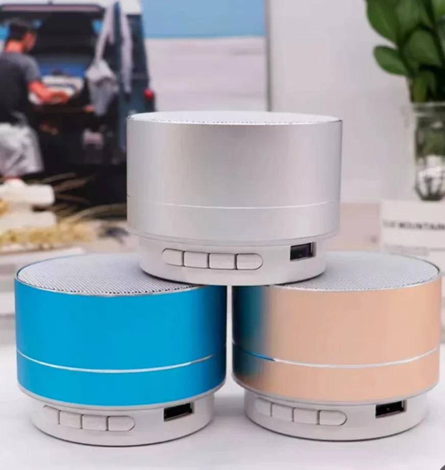 Metal speakers sound equipment amplifiers waterproof mini bluetooth accessories woofer outdoor portable wireless