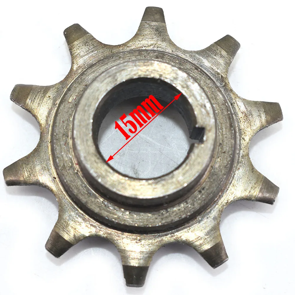 10 teeth Convenient Durable Stable 10T Clutch Gear Drive Sprocket 49cc 66cc 80cc Engine Motorized Bicycle