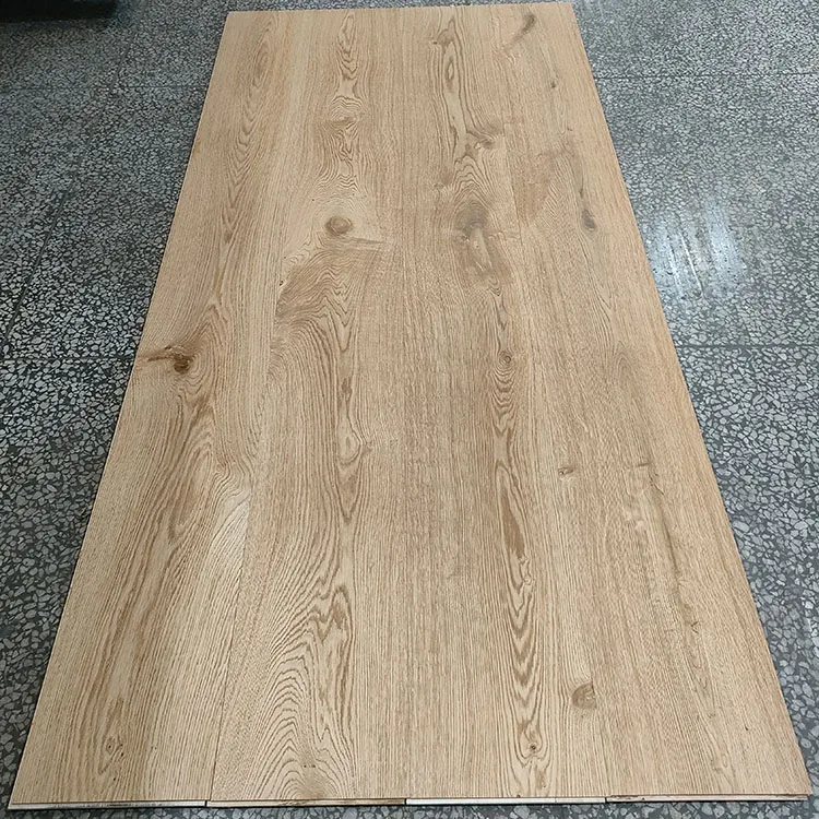 Natural oiled and brushed wide plank white oak hardwood flooring engineered