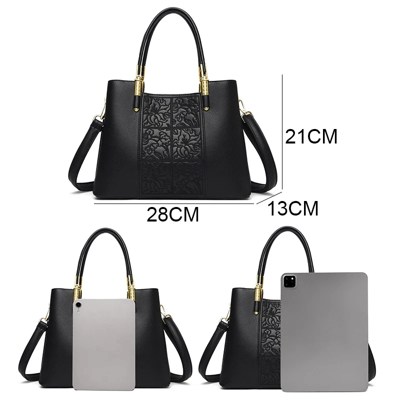 Guangzhou Luxury Handbags pu leather Tote Bag Shoulder Bag for Women Designer High Quality Women Brand Designer Bag