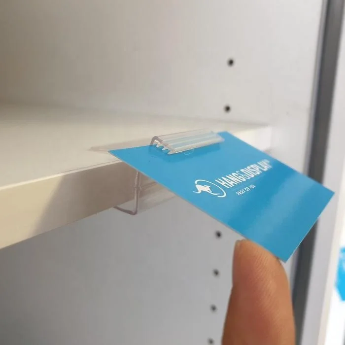 2023 New Free-samples sticker holder supergrips/Plastic Card Holder - Spring Supergrip