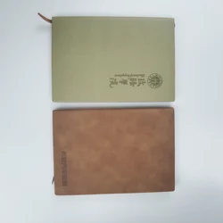 New Type Top Sale Office Literature Supplies Student Leather Case Notebook
