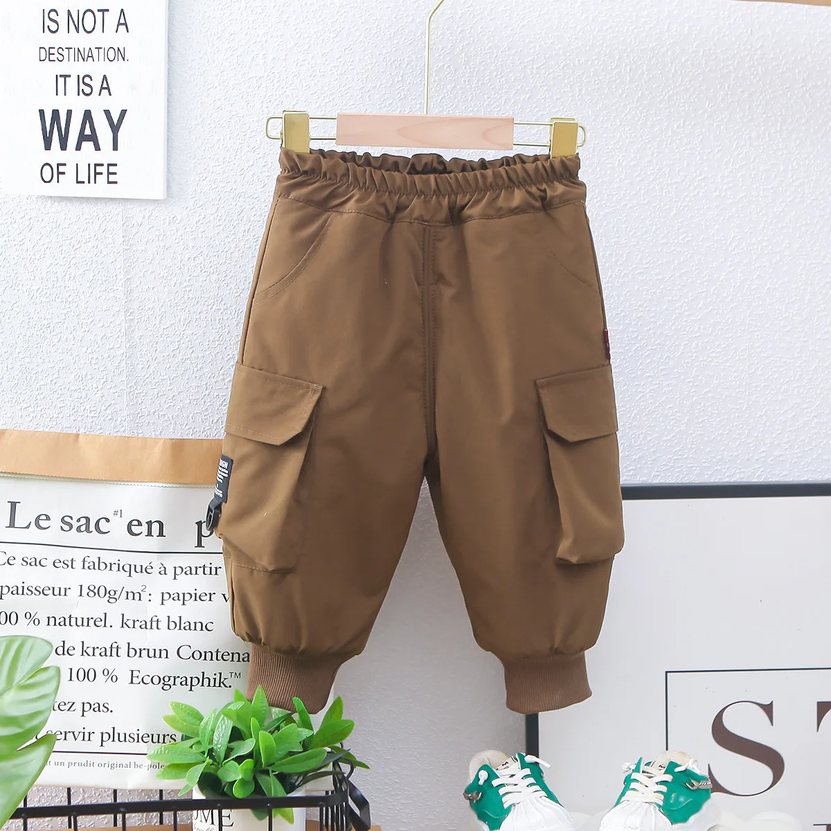 SongYi High Quality Fashion Custom Casual Overalls Knickers plush Sports Pants