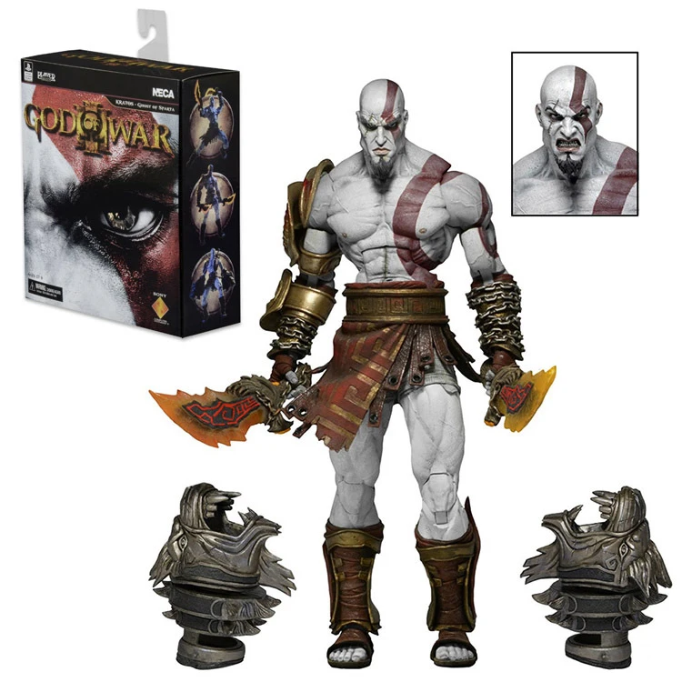 God of War 4 Kratos Action Figure Father and Son Vinyl Figure PVC Model Toy NECA Anime Figure Kratos