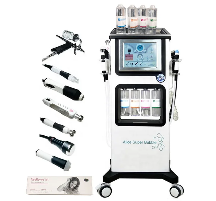 newest 7 in 1 oxygenation function microdermabrasion hydra beauty facial deep cleansing multifunction machine