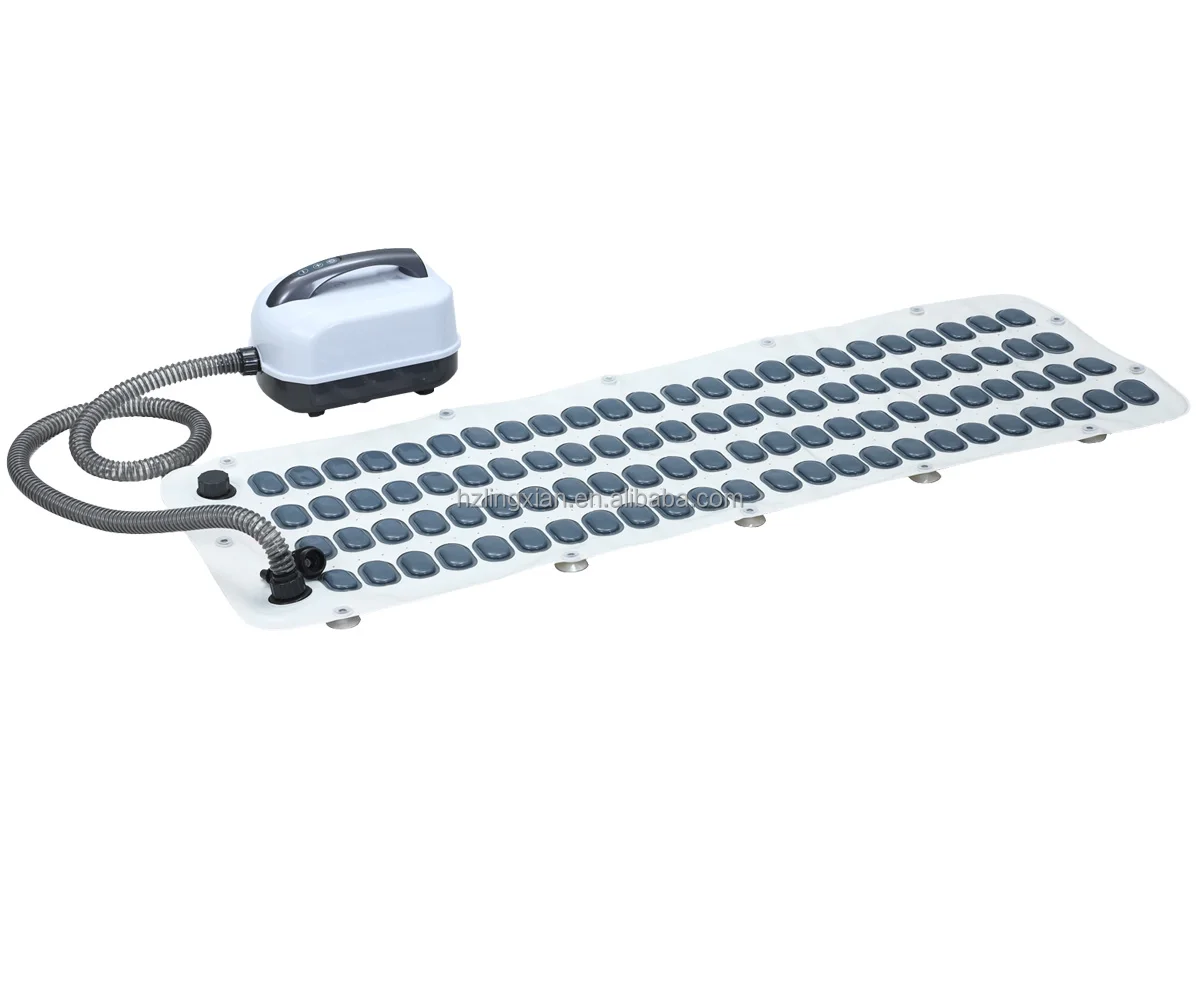 Anion Electric Bathtub Bubble Massage MatcWaterproof Anti-slip Body Spa Air Bubble Bath Massager