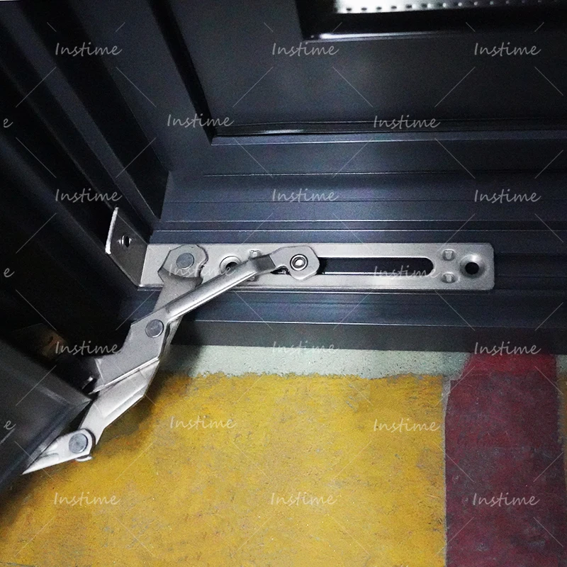 Instime China Wholesale Wrought Iron Window Frames Large Fixed Picture Windows Customized Modern Specification Aluminum Windows