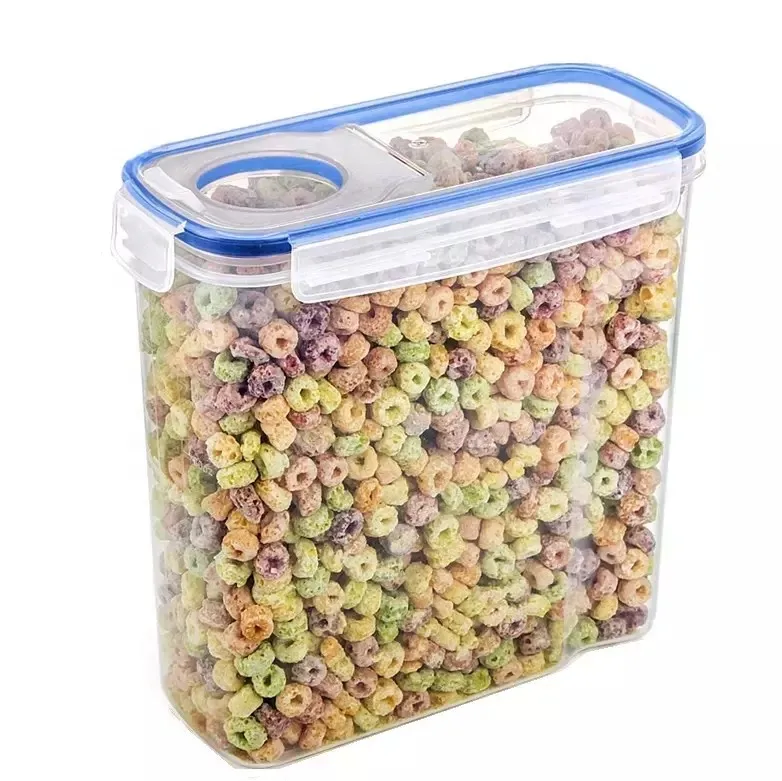 Cereal Storage Containers Airtight Food Storage Containers 4L(135oz) - Large Kitchen Storage Keeper - Easy Pouring Lid