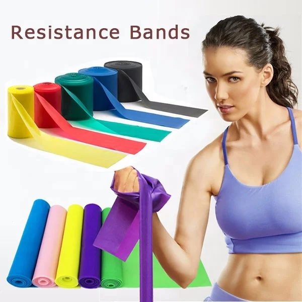 Рулон Эспандеры производитель петля для занятий йогой theraband Растяжка эластичные фитнес спортивные тренировки Группа Обучение