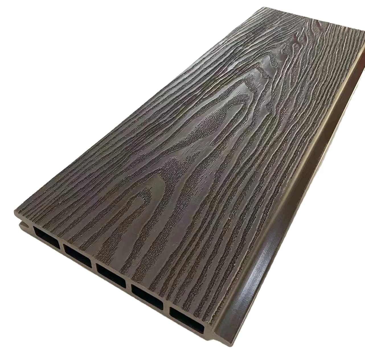 Outdoor wpc fence panels wood plastic composite fence boards DIY prefab wpc fence boards