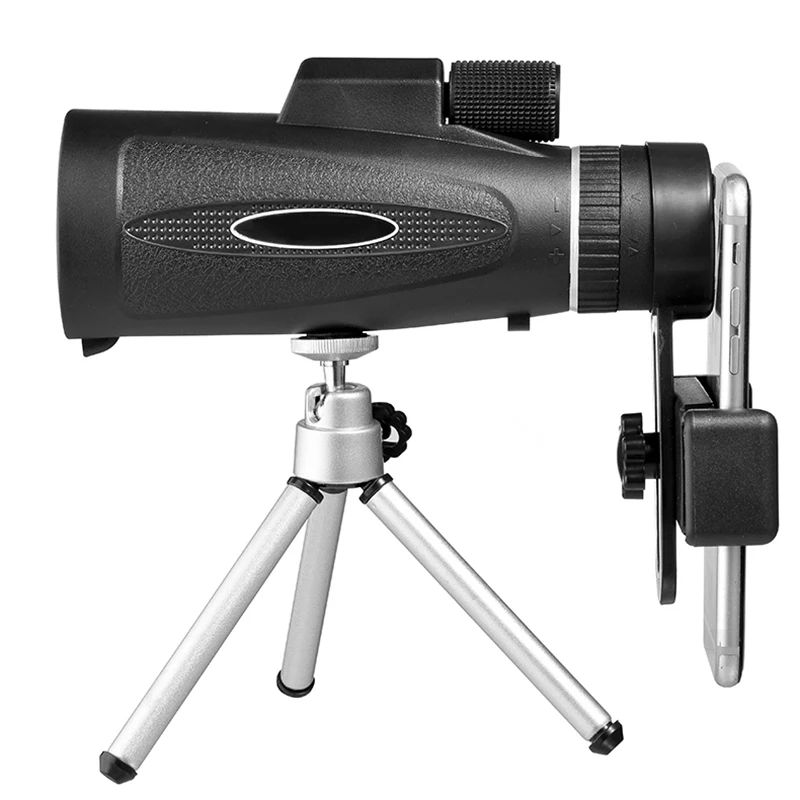New High Power 12x50 800x100 18x62 monocular large Objective lens 2 BAK4 Prism Telescope for bird watching