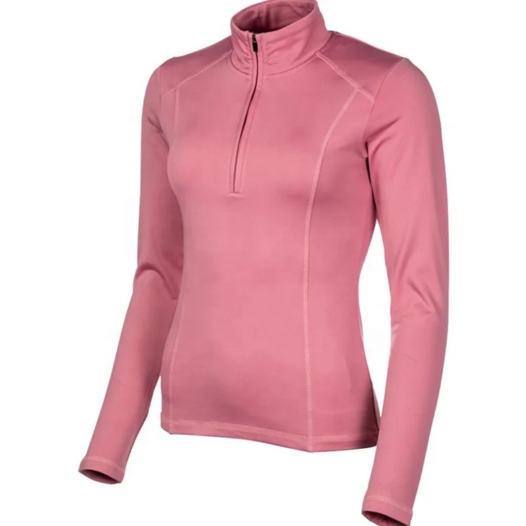 Рубашка для конного спорта, эластичная Базовая сорочка из полиэстера и спандекса с индивидуальным логотипом