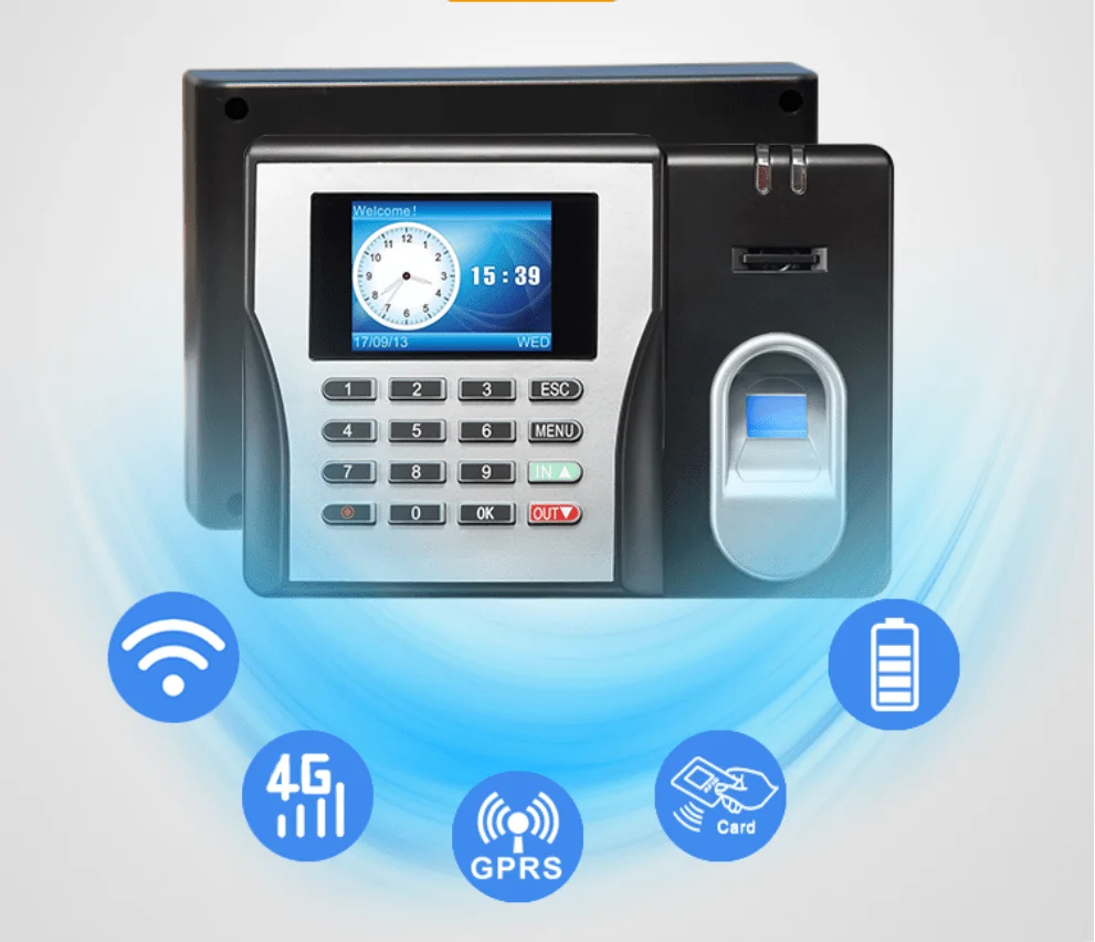 free sdk TCP IP USB Cloud software biometric fingerprint terminal time attendance device