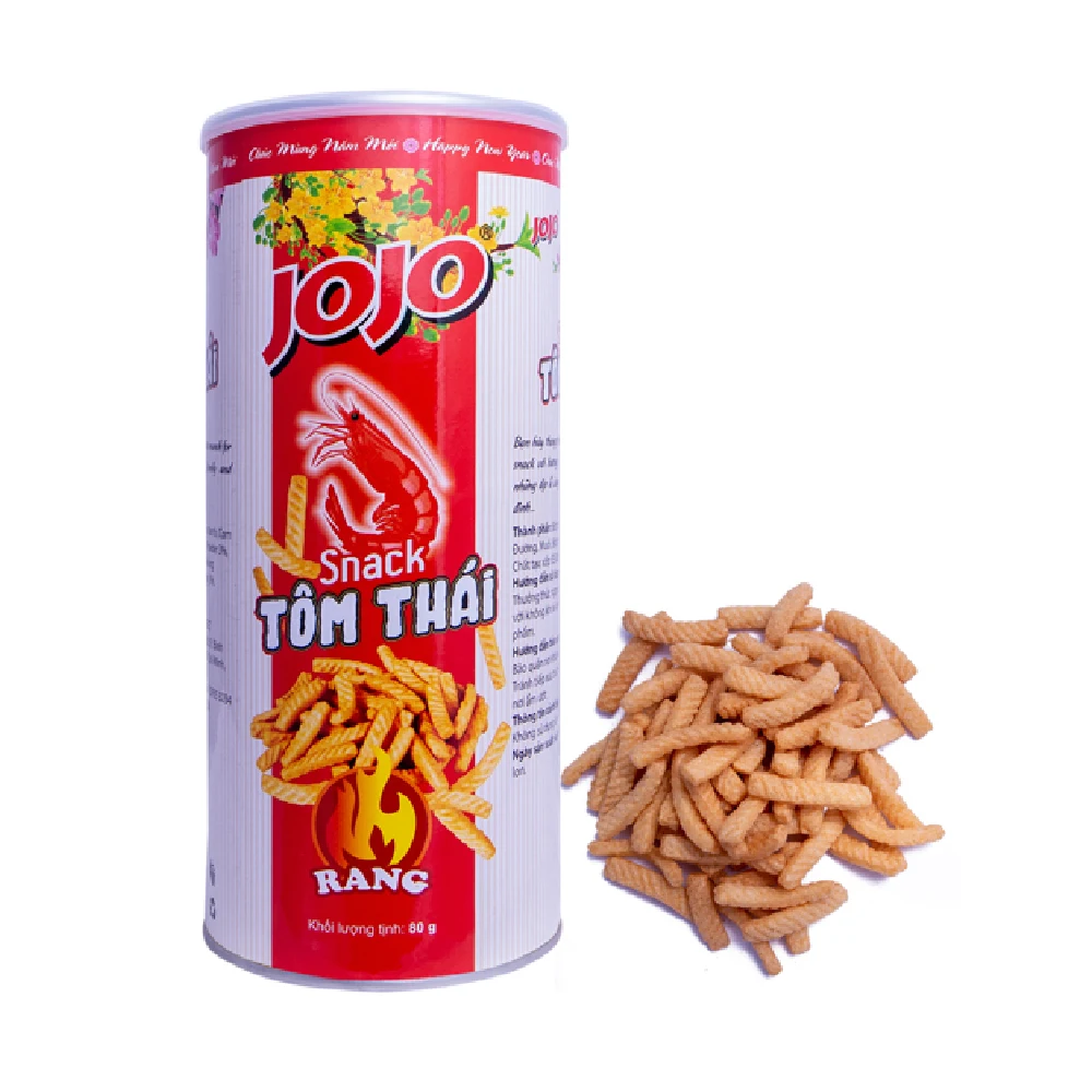 Top Quality Prawn Cracker Snack 35g / 80g (can) Korean Snack Other Food and Beverage