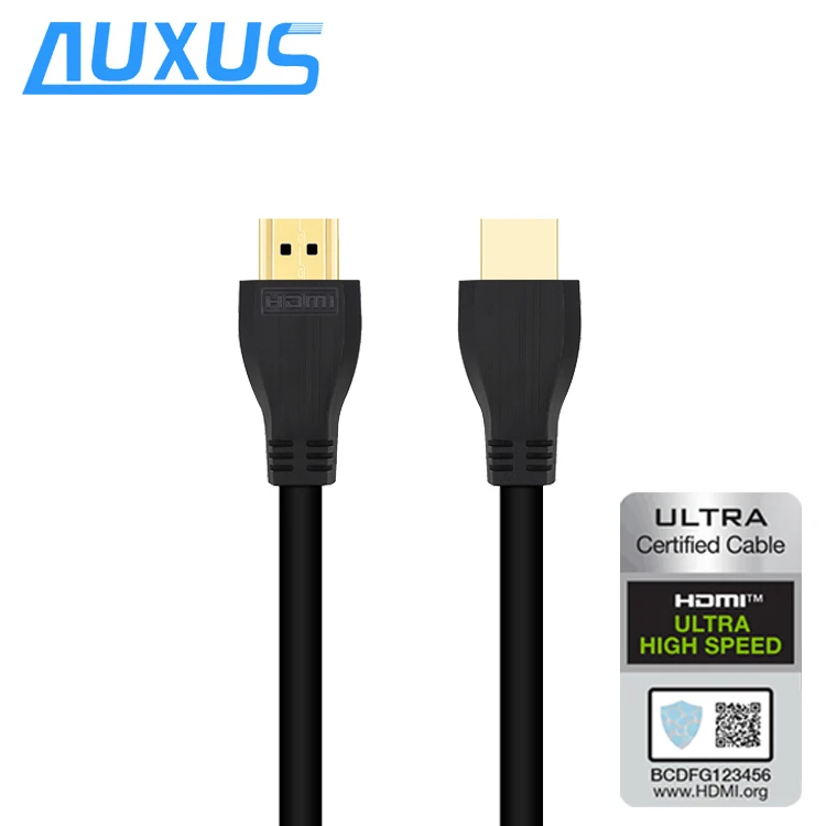 
Certified Ultra high speed HDMI cable 3D 8K@60Hz 4K@120Hz 48Gbps 1080P 2160P 4320P HDMI cable with ethernet 