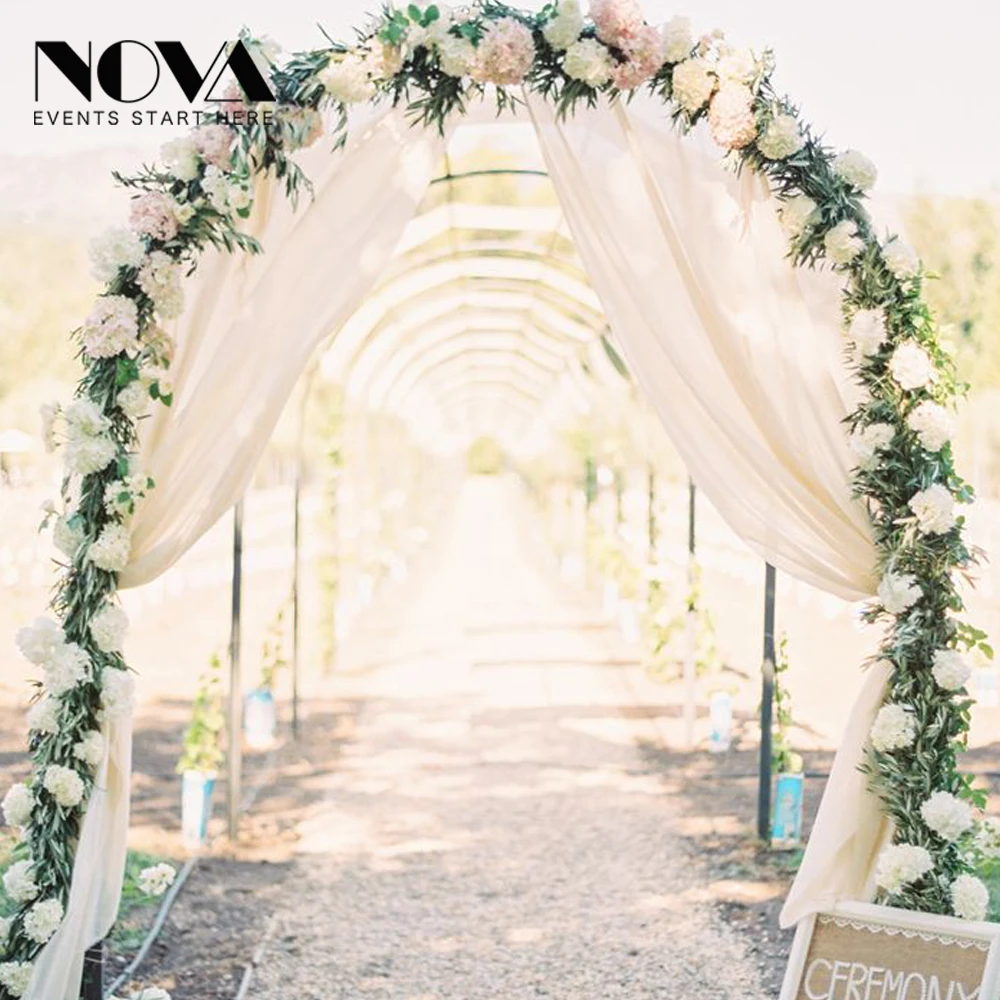 High quality used white ceiling pipe and drape for sale wadding backdrop