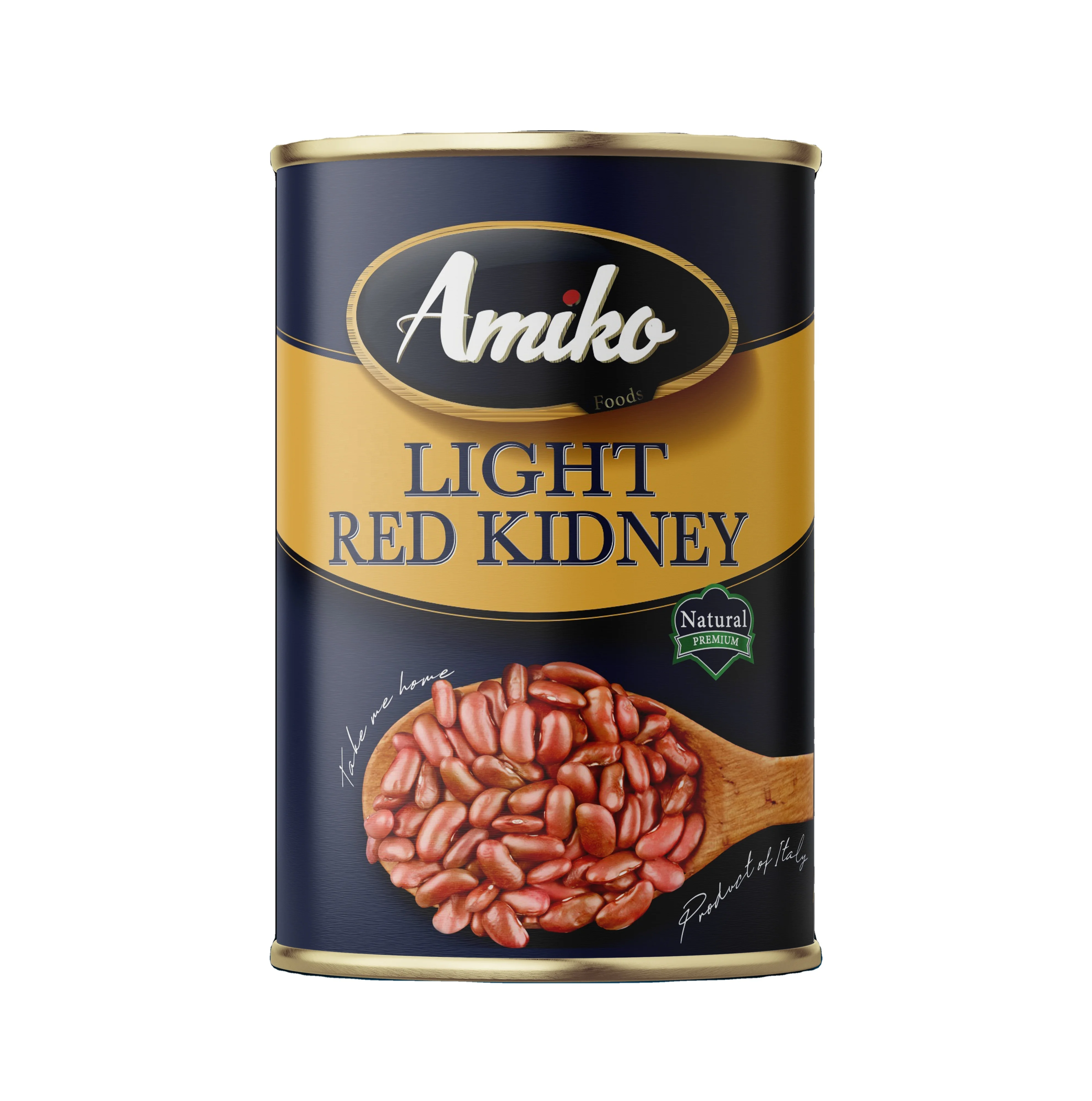 Italian product Light Red kidney Beans 0.4 Kg Easy Open Lid or Normal Lid 400g, Shelf Life 36 months