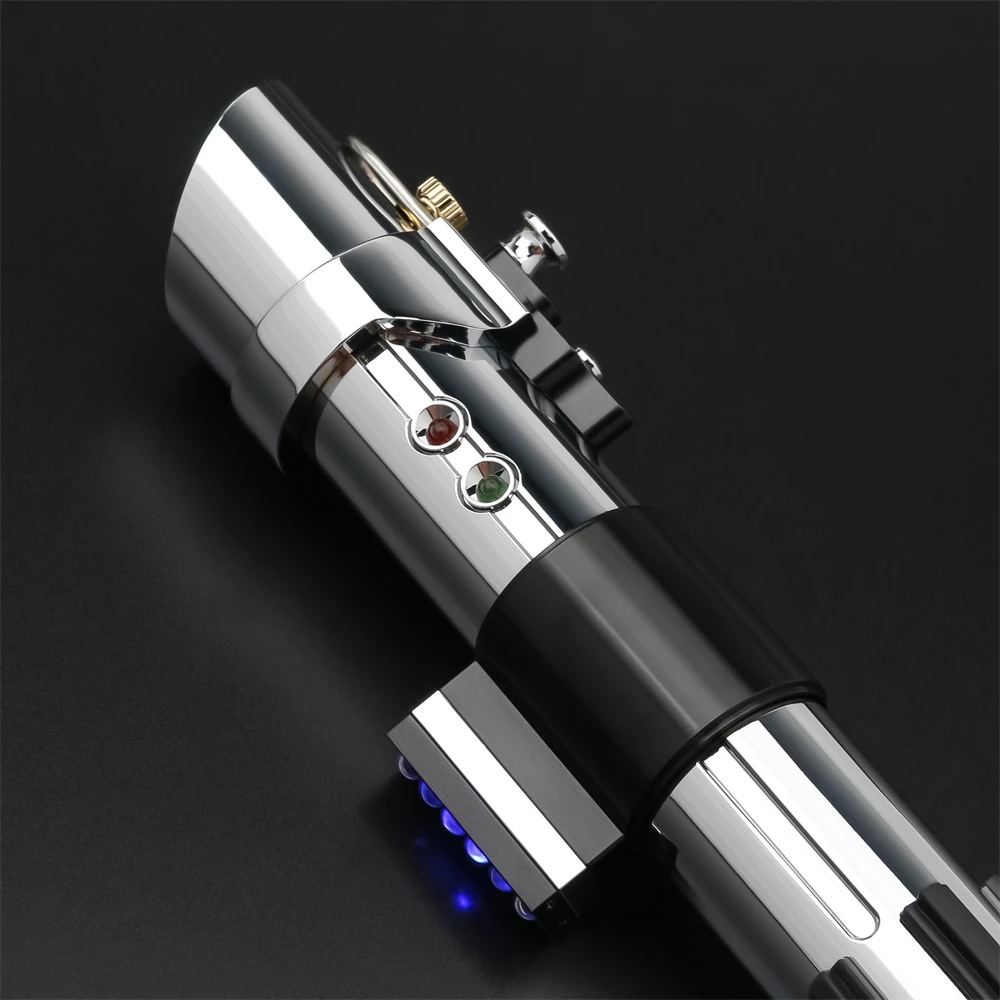 TXQ saber Skywalker Anakin EP2 Luke Lightsaber With PC Blade with Control Box Metal Hilt RGB Colour FOC Lightsaber Toys
