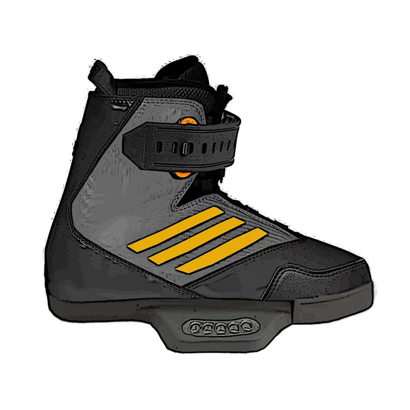 Factory direct sales customized wakeboard binding boot surfing shoes