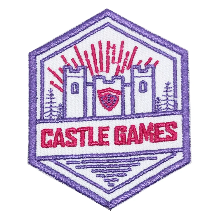 High Quality Embroidered Patches Custom Embroidery Logo Patches Fabric Embroidery Badges